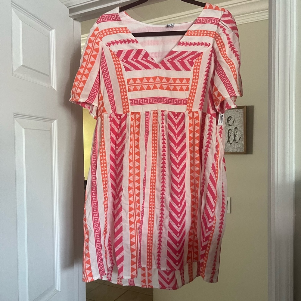 T shirt dress with pockets